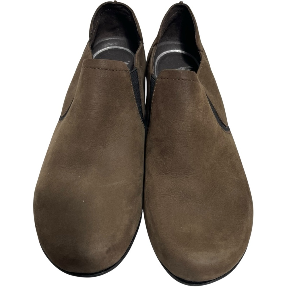 Dansko Women 39 (8.5-9) Brown Leather/Suede Slip-On Comfort Shoes